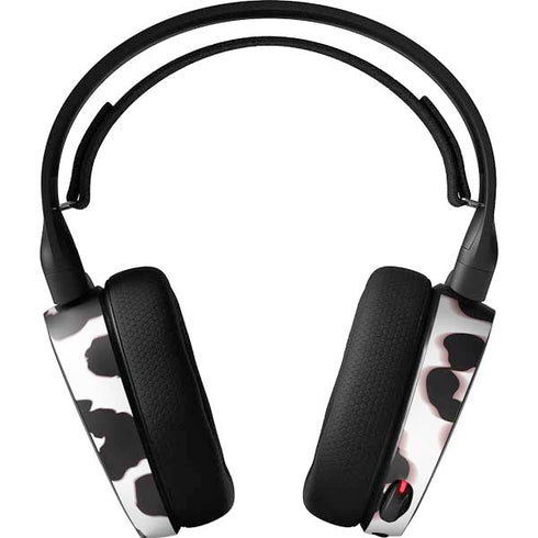 B&W Leopard SteelSeries Arctis 3 Skin